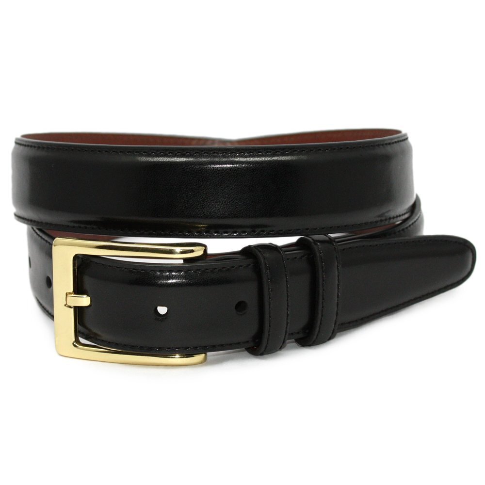 Torino Leather Co. 30MM Antigua Leather Black 44